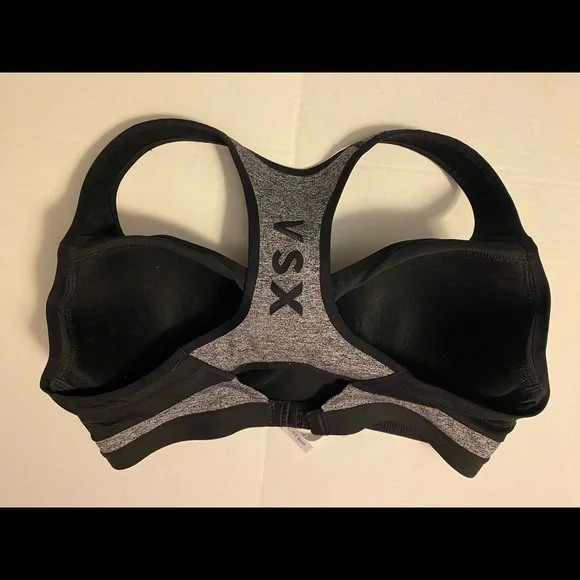 VSX‎ WIRED Sports bra gray and black 36DD - Picture 3 of 5